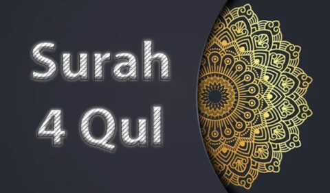 4 qul surahs with urdu translation